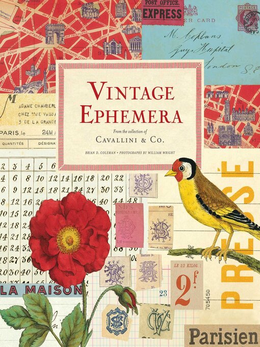 Title details for Vintage Ephemera by Brian Coleman - Available